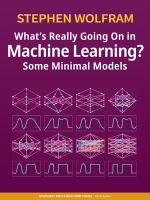 cover image of What's Really Going On in Machine Learning? Some Minimal Models